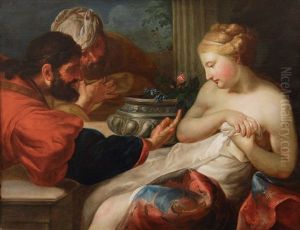 Susanna And The Elders by Federico Cervelli