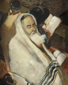 Juifs En Prieres by Imre Amos