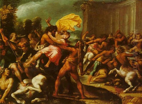 Battle Of The Lapiths And Centaurs - view 1