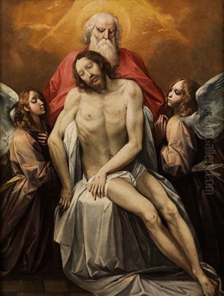 Trinita Con Angeli (dreifaltigkeit Mit Engeln) - view 1