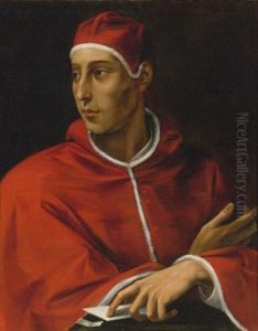 Portrait Of A Pope by Giuseppe Cesari