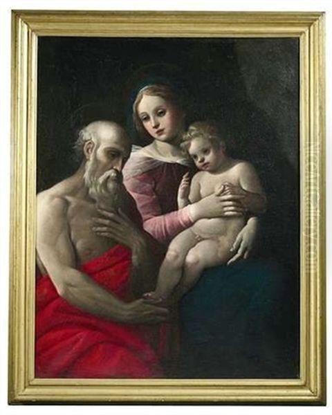 Madonna Mit Dem Hl. Hieronymus - view 1