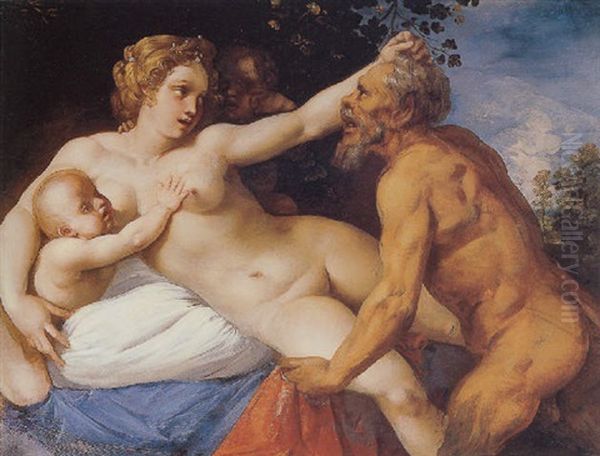 Jupiter And Antiope - view 1