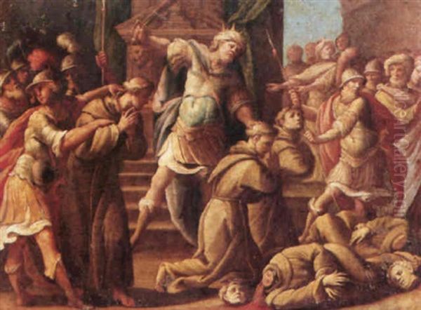 The Martyrdom Of Franciscan Monks - view 1
