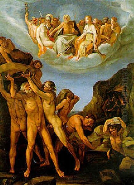 La Cacciata Dei Giganti Dell'olimpo - view 1
