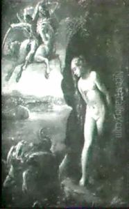Persee Delivrant Andromede by Giuseppe Cesari