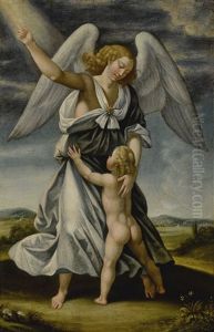 The Guardian Angel by Muzio Cesari