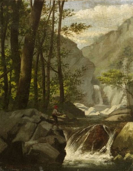 Paysage A La Cascade - view 1