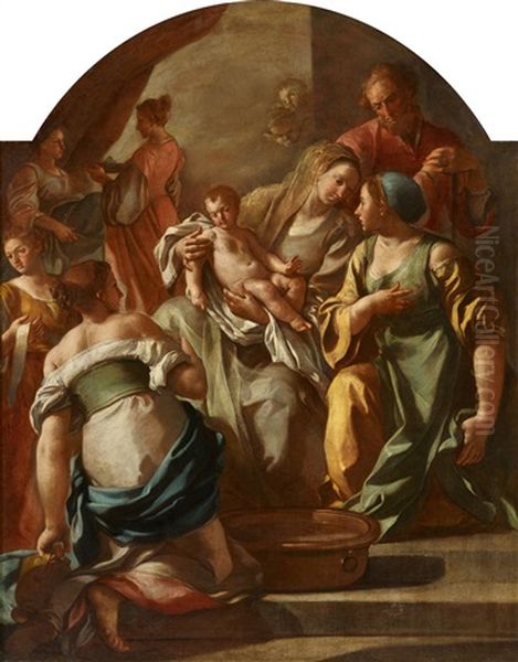 The Birth Of The Virgin - view 1