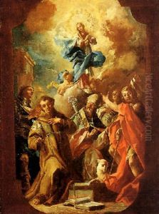 L'immacolata Concezione E Cinque Santi