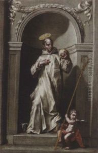 Saint Bruno, In A Niche