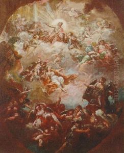 Christ In Glory by Jacopo Cestaro
