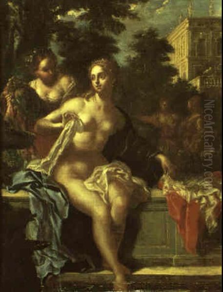 Bathsheba At Her Toilet - view 1