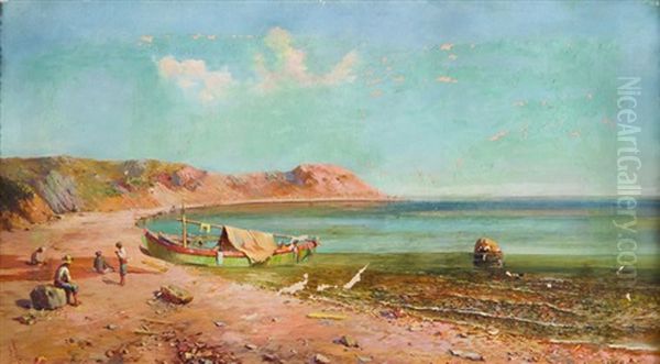 Sahilde Balikci Teknesi - view 1