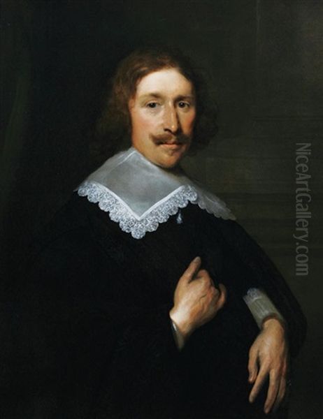 Portrait Of A Gentleman (+ Portrait Of A Woman; 2 Works) - view 1