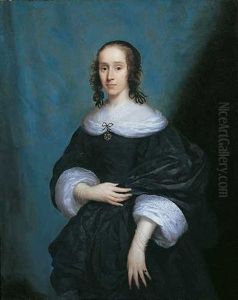Bildnis Der Catherine Bridges, Countess Of Bedford (?) by Jonson van Ceulen