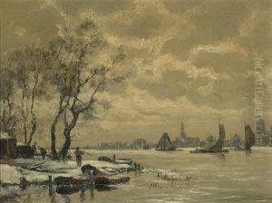 The Port Of Amsterdam by Nico Cevat