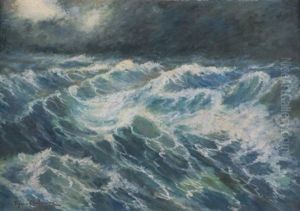 La Vague Ou La Tempete by Arsene Chabanian