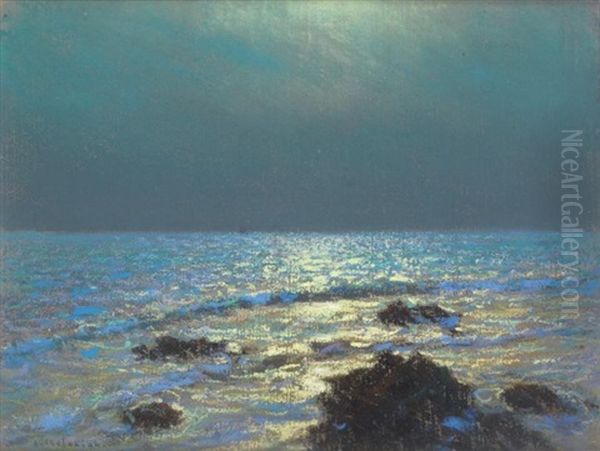 Coucher De Soleil Sur Les Rochers - view 1