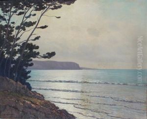 Bord De Mer Au Coucher De Soleil Bord De Mer Au Coucher De Soleil
