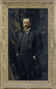 Portrait Du Marquis Philippe De Croix by Jean Pierre Charles de Chabannes La Palice