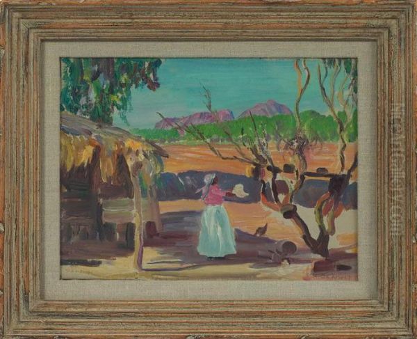 Woman Washing - view 1