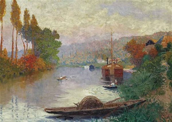 A Summer Afternoon On The River - view 1