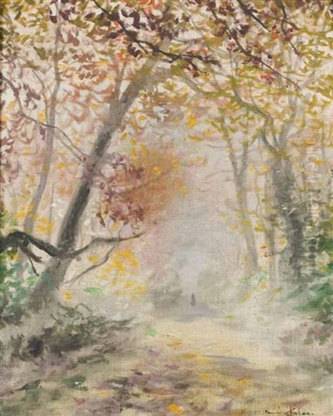 Promeneuse Dans Le Sous Bois - view 1