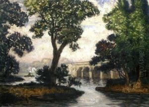 Le Remorqueur Pres Du Pont Le Remorqueur Pres Du Pont