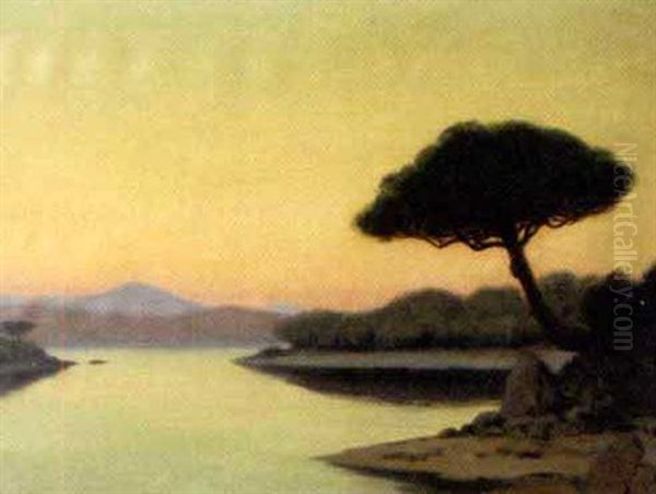Coucher De Soleil Sur La Riviere - view 1