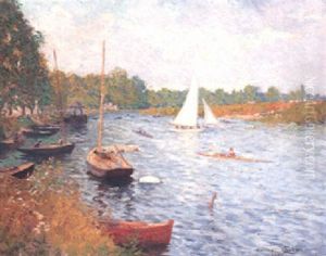 Boats On A River Boats On A River