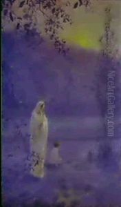 Nocturnal Meditation by Maurice Chabas