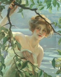 Baigneuse by Paul Emile Chabas