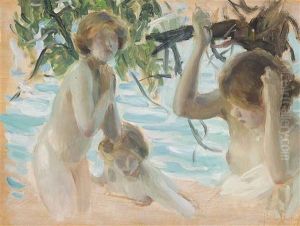 Sous Les Branches by Paul Emile Chabas