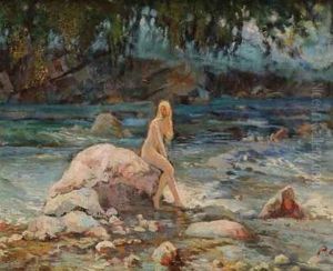 Jeune Nymphe by Paul Emile Chabas