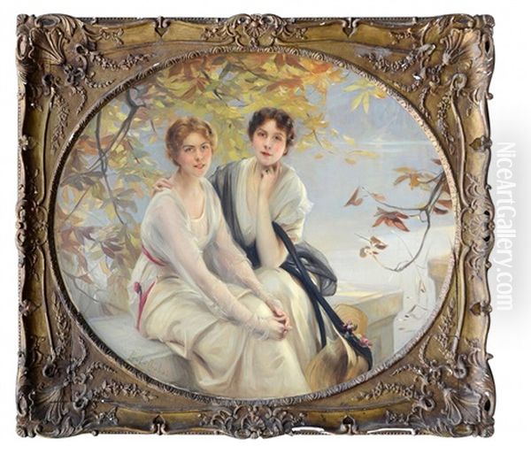 Portraits De Deux Jeunes Femmes - view 1