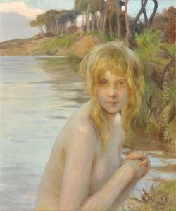 Joven Banista by Paul Emile Chabas
