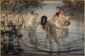 Dancing Nymphs by Paul Emile Chabas