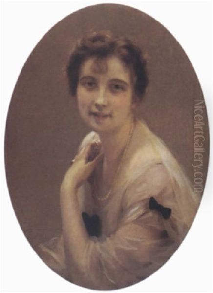 Femme Au Collier De Perles - view 1