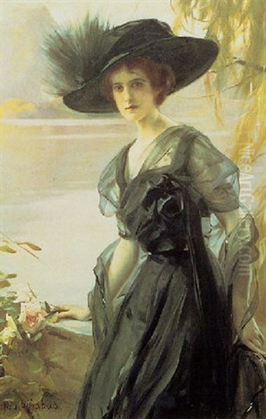 Portrait D'une Femme En Noir - view 1