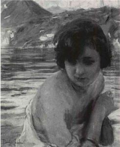 Baigneuse by Paul Emile Chabas