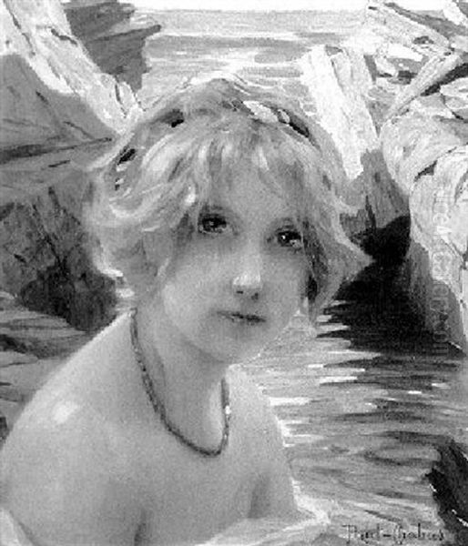 Portrait De Jeune Fille Au Collier Corail - view 1
