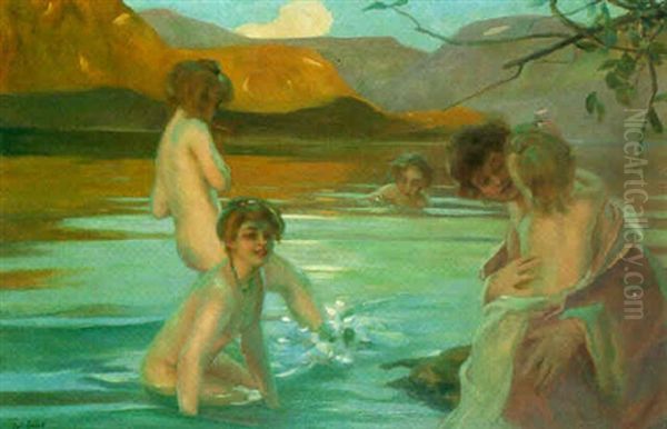 Baigneuse A La Riviere - view 1