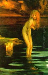 La Frileuse by Paul Emile Chabas