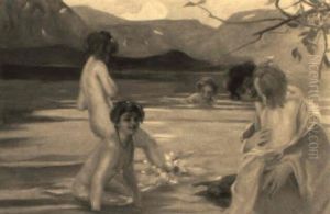 Jeunes Naiades by Paul Emile Chabas