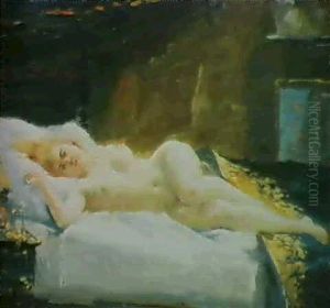 Liggande Modell by Paul Emile Chabas