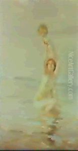 Jeunes Files Au Coquillage by Paul Emile Chabas