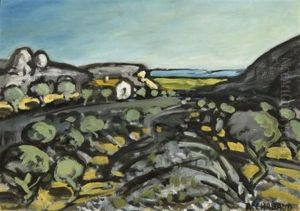 Paysage Provencal by Auguste Chabaud