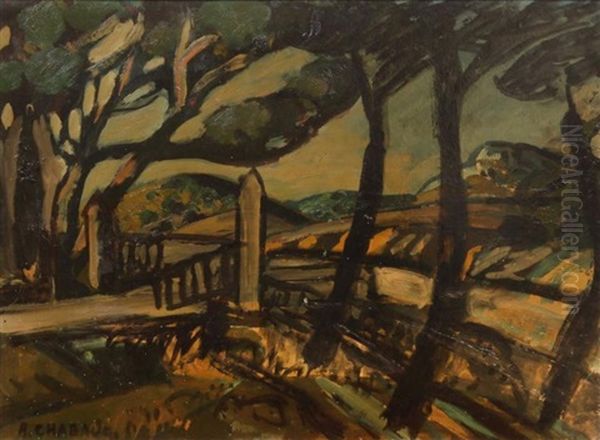 Paysage Aux Pins - view 1