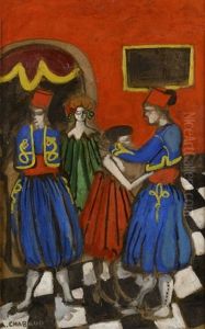 Les Tirailleurs by Auguste Chabaud